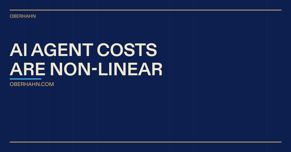 Why AI Agent Costs Are Non-Linear and How to Model Them