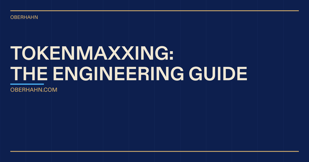Tokenmaxxing: What It Is and Why Engineering Leaders Need to Understand It