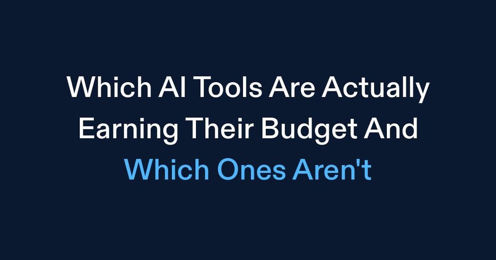 Which AI Tools Are Actually Earning Their Budget (And Which Ones Aren't)