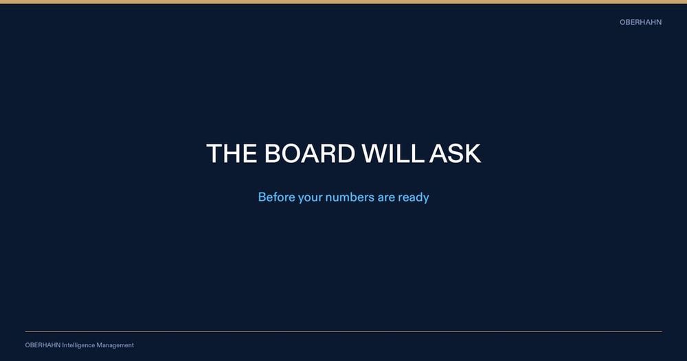 How to Present AI Spend to Your Board When the Numbers Aren't Clean