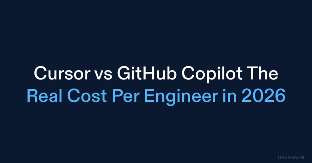 Cursor vs. GitHub Copilot: The Real Cost Per Engineer in 2026