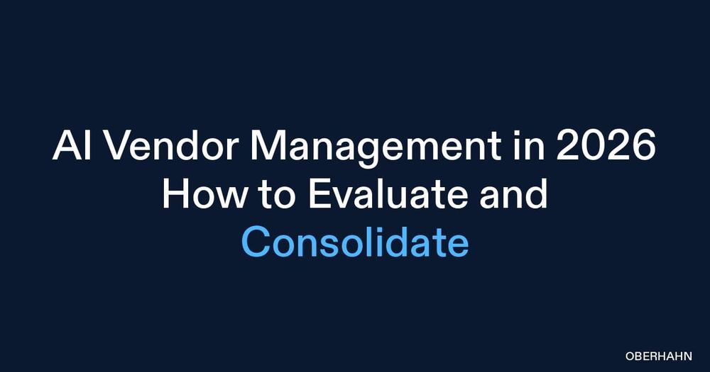 AI Vendor Management in 2026: How to Evaluate and Consolidate
