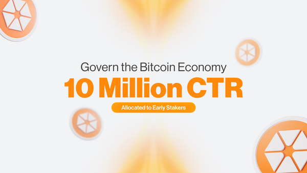 10 Million CTR Allocated to Early Stakers