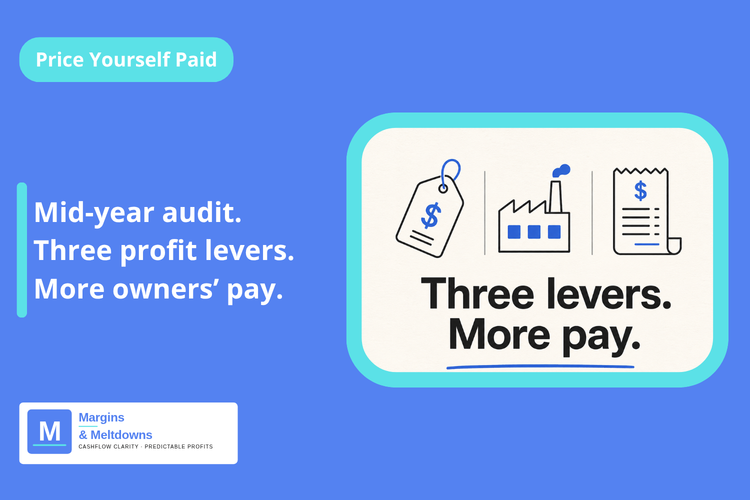 Three Levers to Pay Yourself More From Your Product Business