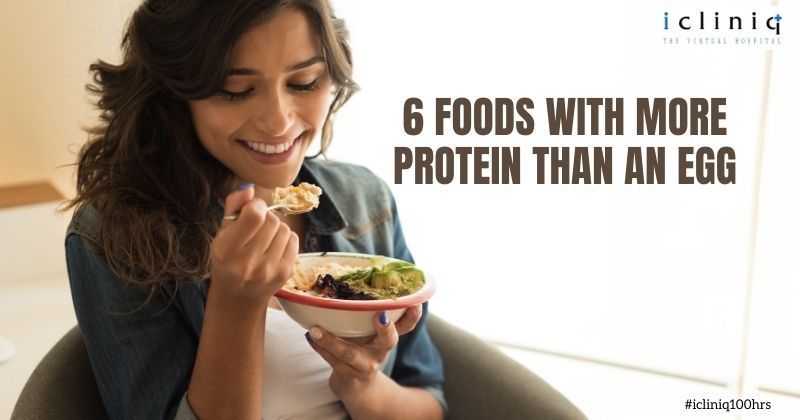 6 Foods With More Protein Than an Egg