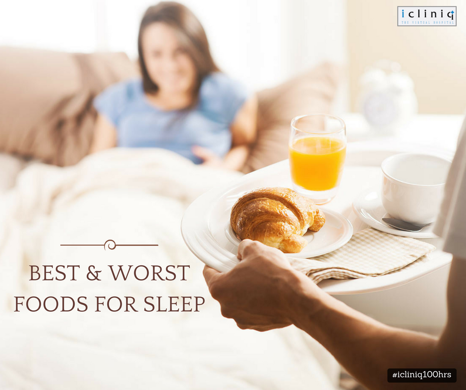 Best and Worst Foods for Sleep
