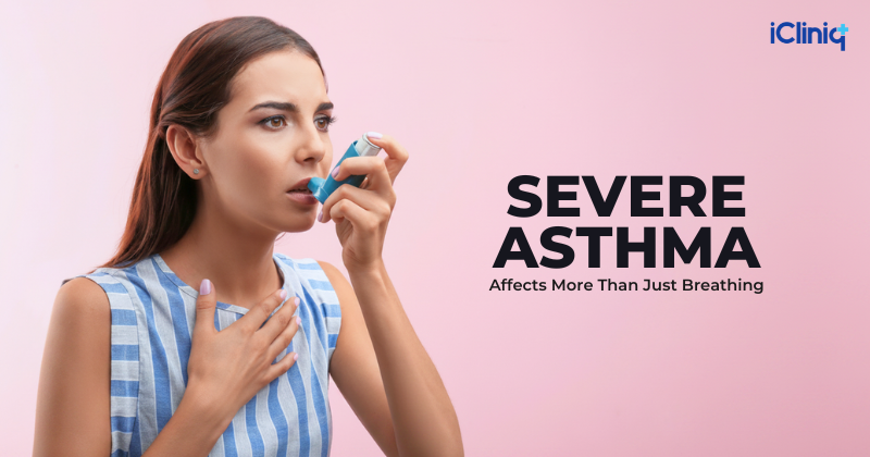 Severe asthma may increase the risk of overlooked illnesses