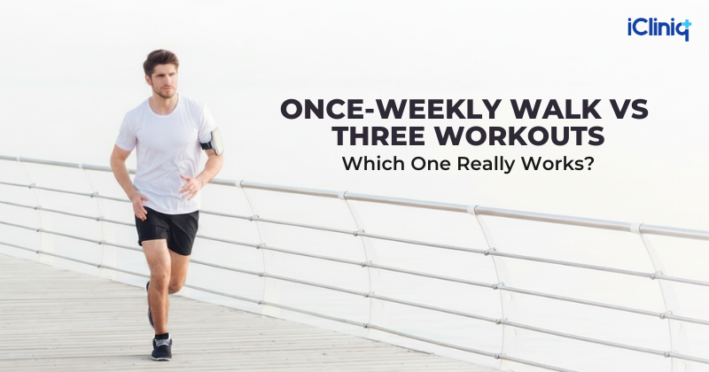 No Time to Exercise? One Weekly Walk May Be Better Than You Think