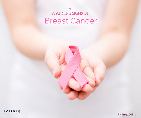 Warning Signs of Breast Cancer