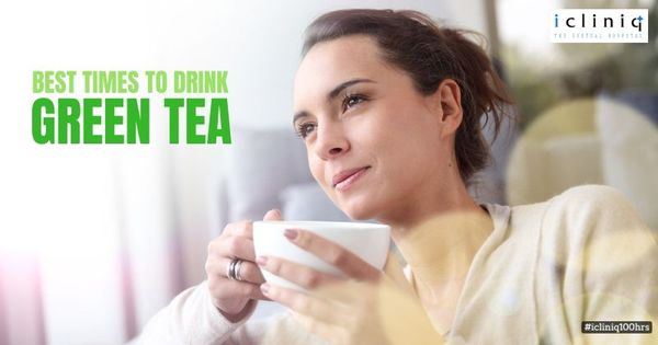 Best Times to Drink Green Tea
