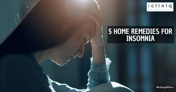 5 Home Remedies for Insomnia