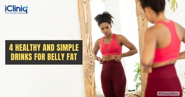 4 Healthy and Simple Drinks For Belly Fat