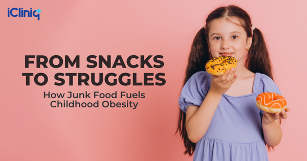 From Snacks to Struggles: How Junk Food Fuels Childhood Obesity