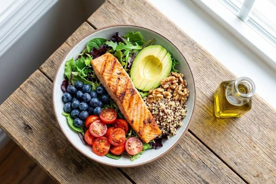 Cuáles son los alimentos esenciales para una dieta antiinflamatoria