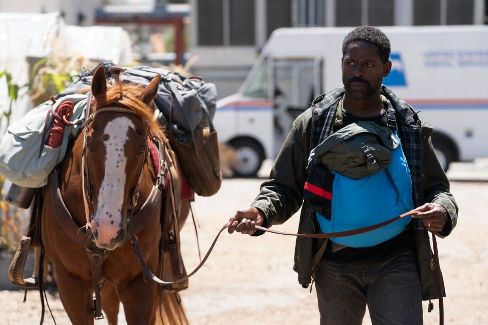 PARADISE - “A Holy Charge” - Xavier and Annie travel to Atlanta, contrasting life in this new world and the one he left behind in the bunker. (Disney/Gilles Mingasson) STERLING K. BROWN
