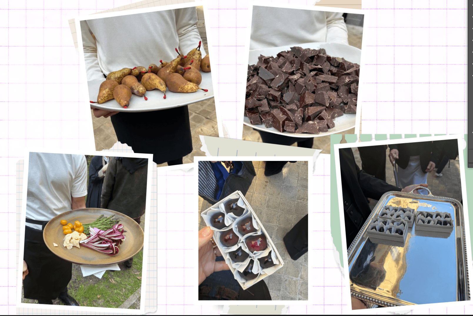 The Row snacks