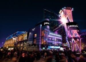 The Peacock Theatre at LA Live in downtown Los Angeles