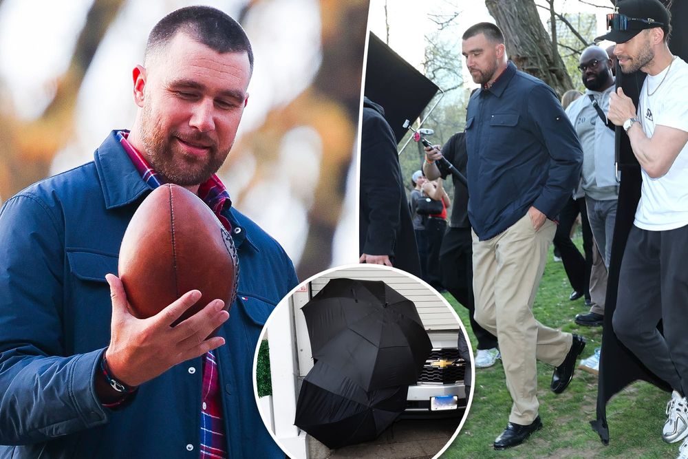 Travis Kelce Shot Tommy Hilfiger's Campaign With Taylor Swift Watching—Athletes Are Fashion's New Risk-Free Ambassadors