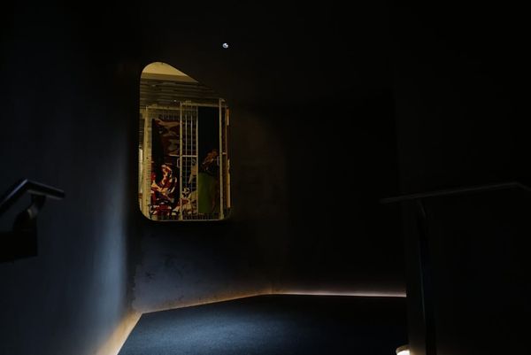 Interior of a contemporary art museum gallery in Los Angeles