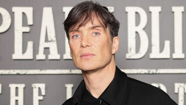 A recent press photo or portrait of Cillian Murphy—preferably from a recent premiere or campaign shoot. Clean, direct, professional. The image should convey presence and control, not actio...