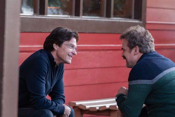 A press image or promotional still from DTF St. Louis showing the cast or a scene that captures the show's provocative, culturally specific positioning—ideally something that visually comm...