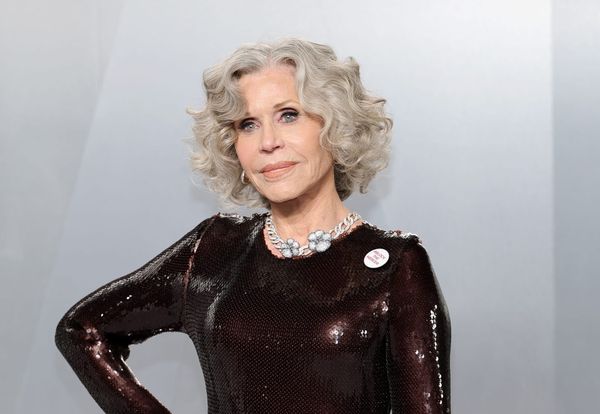 Jane Fonda Wore Her Opposition to the Paramount-Warner Bros. Merger on the Red Carpet—Hollywood's Consolidation Fight Just Went Public