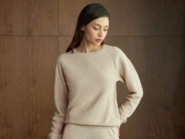 Minimalist luxury wardrobe in neutral tones