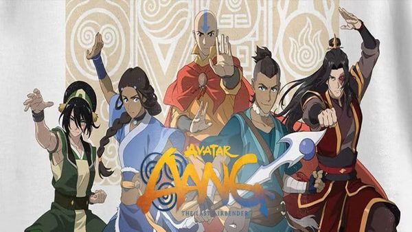 A screenshot of the X/Twitter interface showing the Avatar: Aang leak post with visible engagement metrics (retweets, likes, replies) and Paramount's DMCA takedown notice overlaid or visib...