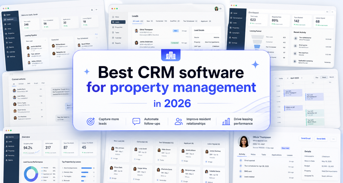 Best CRM Software for Property Management in 2026