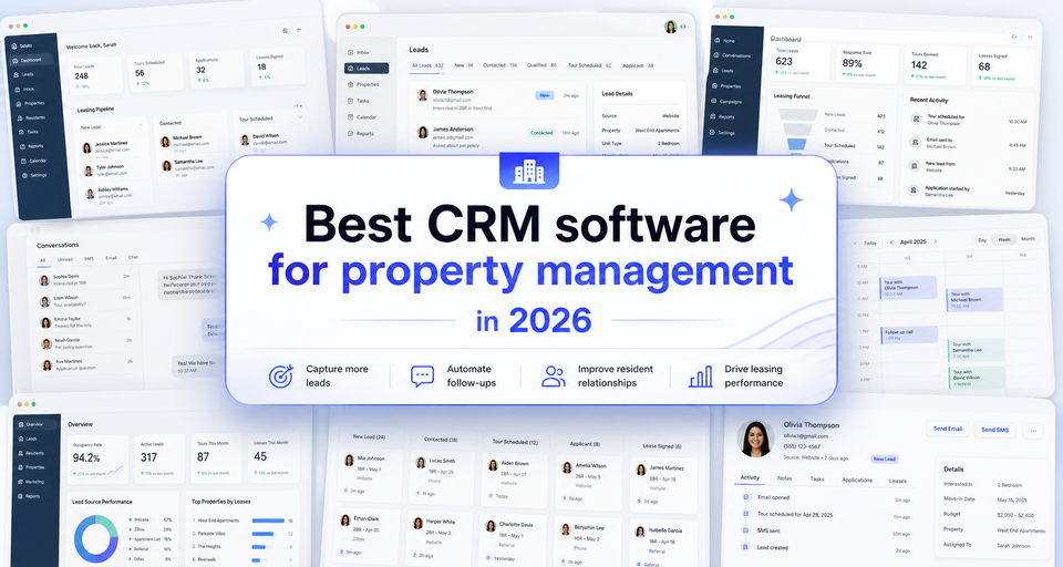 Best CRM Software for Property Management in 2026