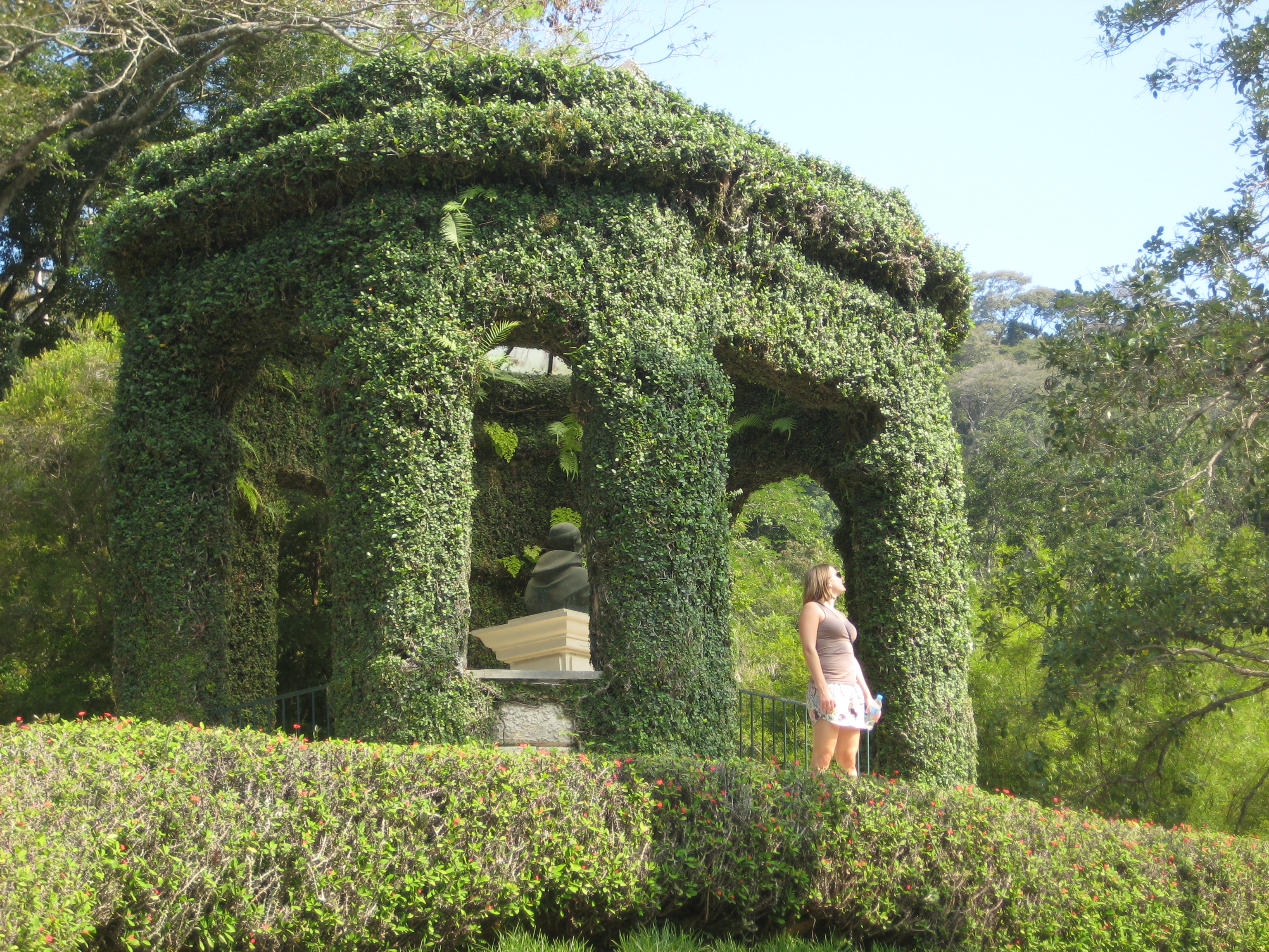 Vivian on a green background