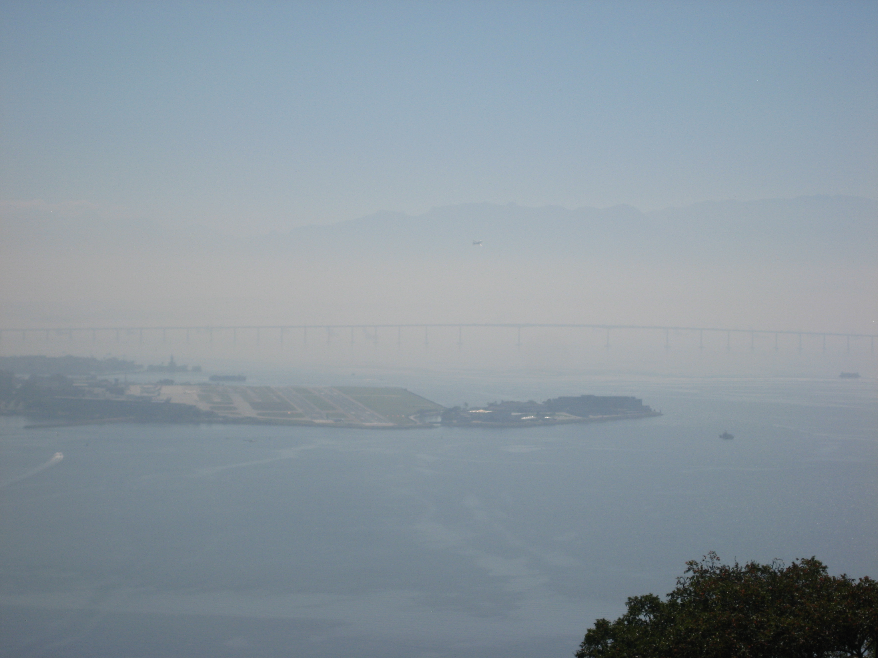 Foggy mountains in Rio