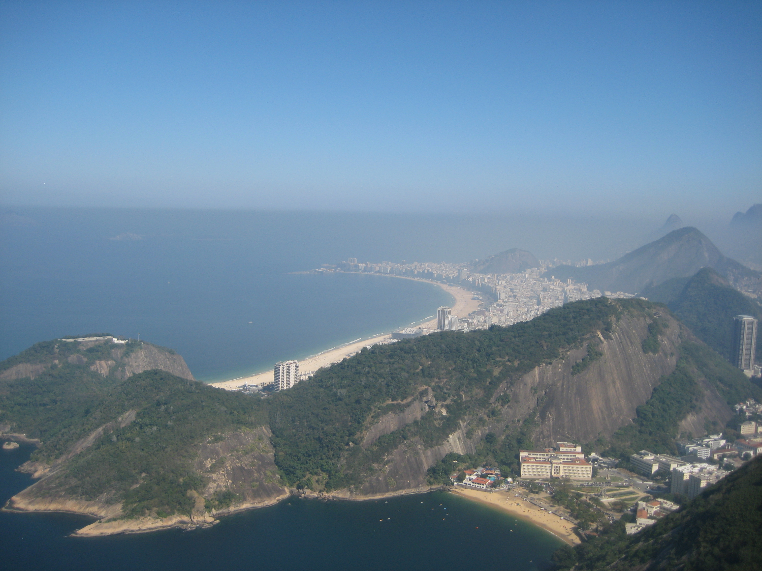 A view from the Sugarloaf mountain