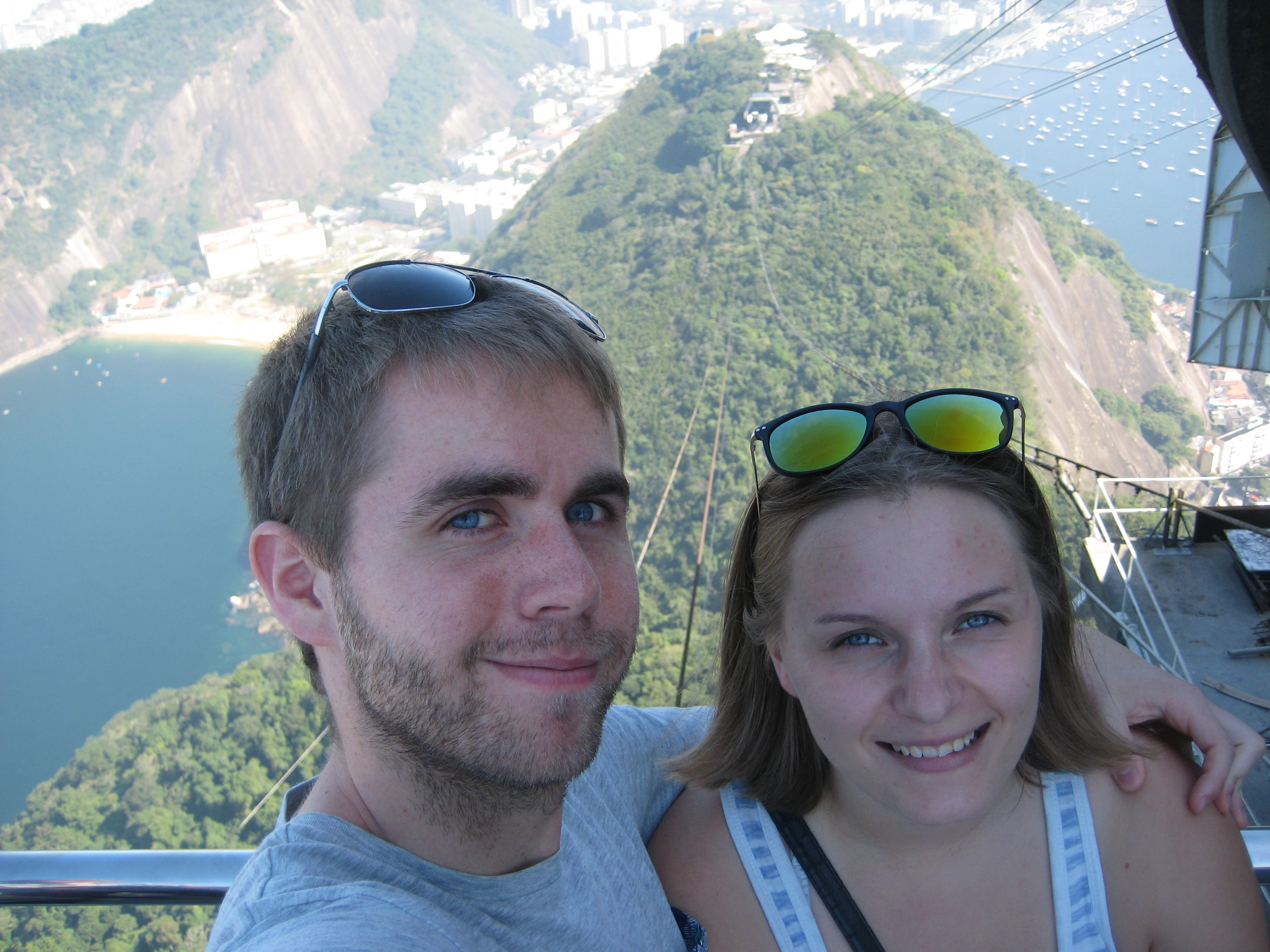 Stig and Vivian on top of Sugarloaf
