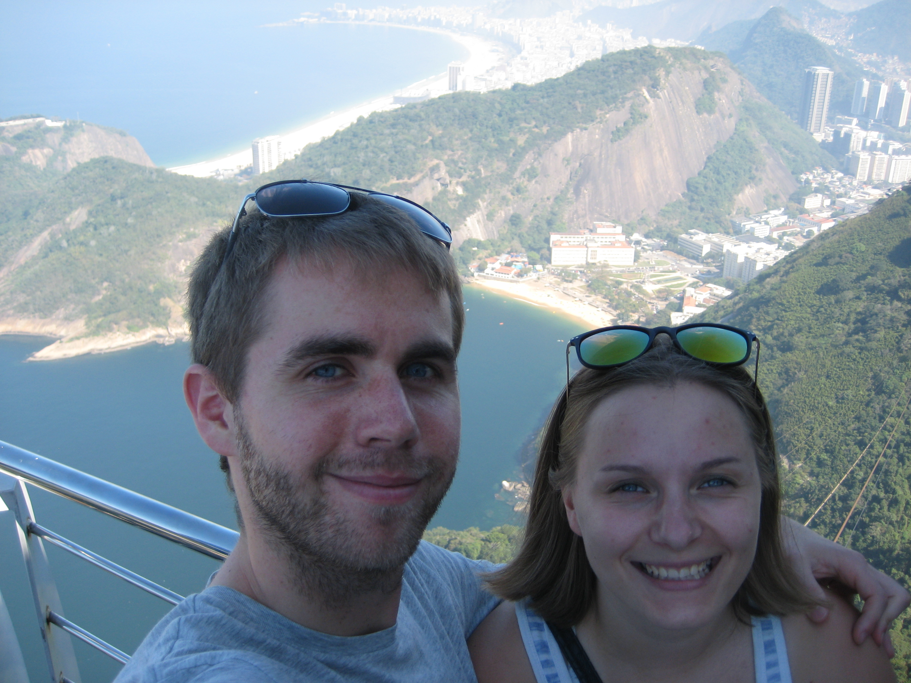 Stig and Vivian on top of Sugarloaf 2