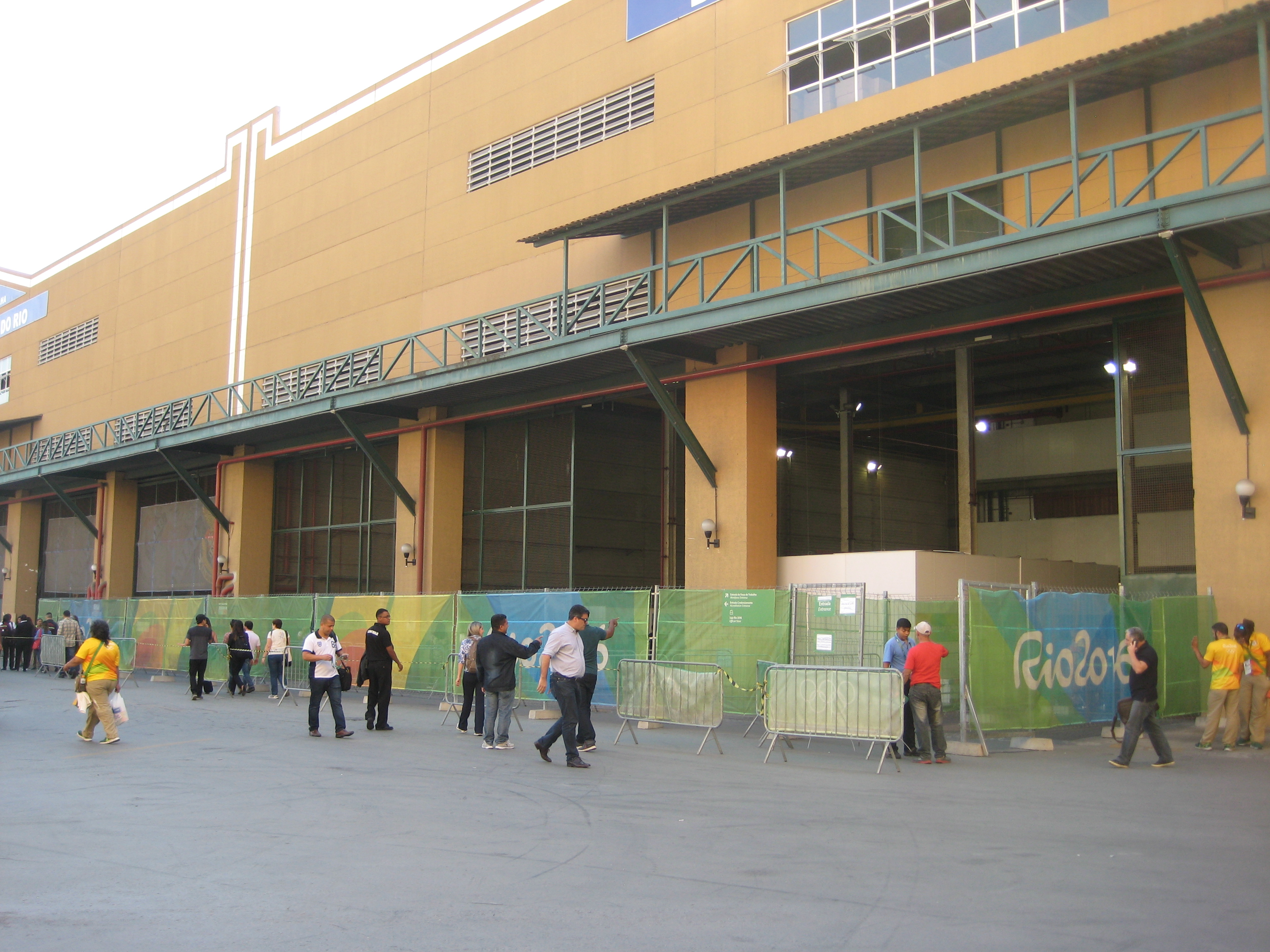 Accreditation area Rio