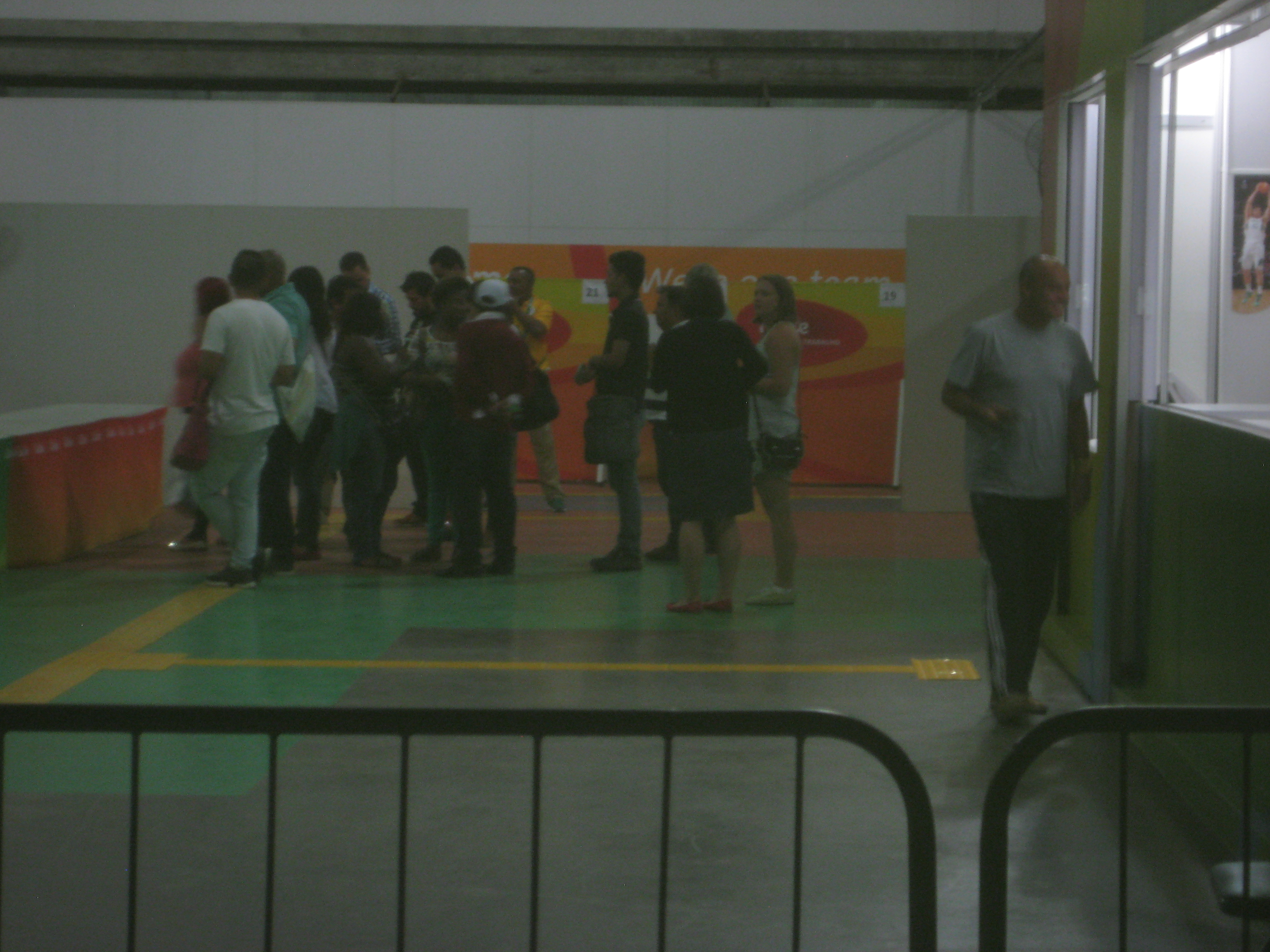 Rio 2016 Accreditation line