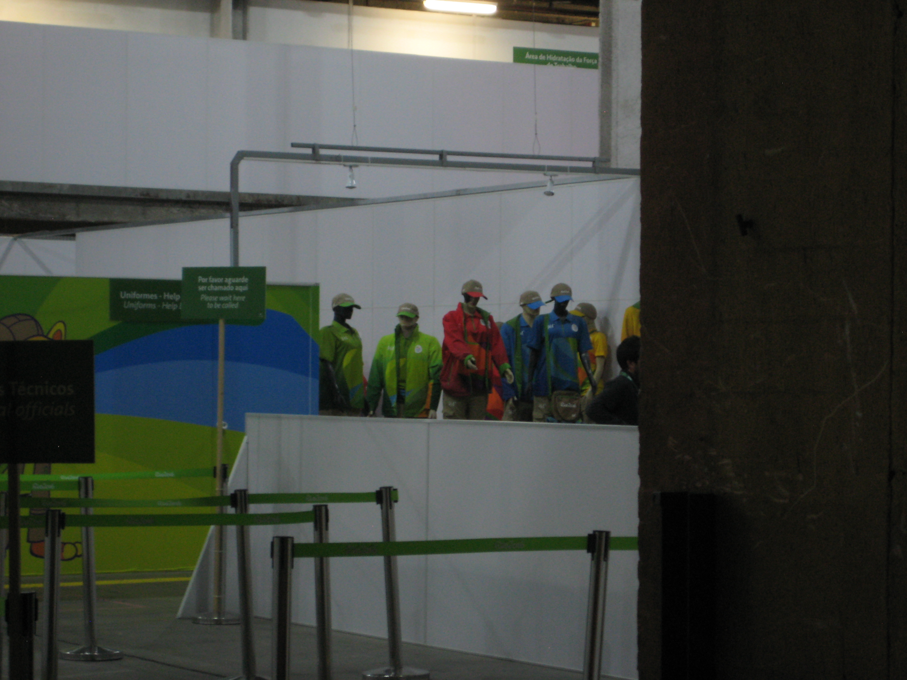 Uniform pickup Rio 2016