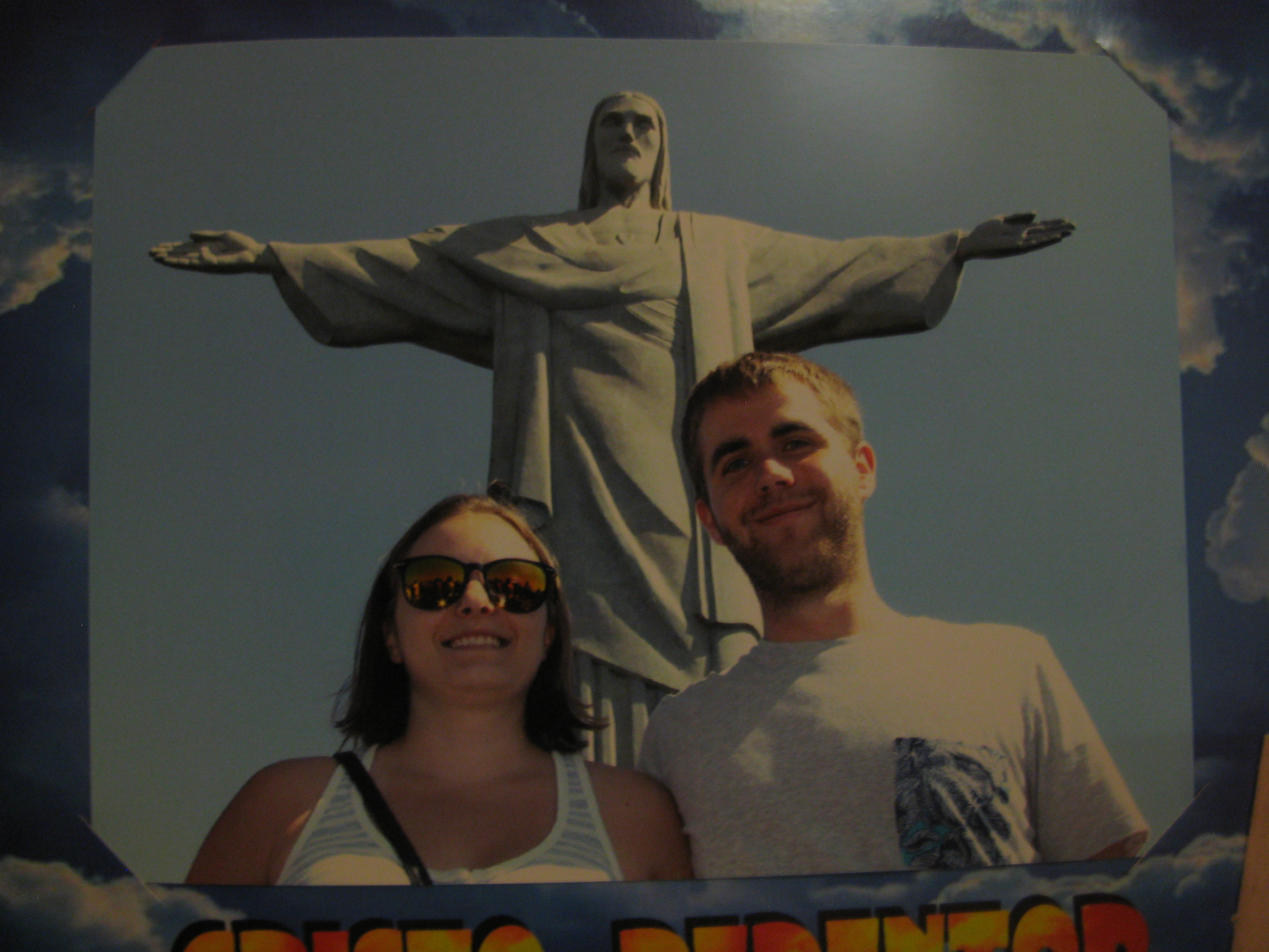 Vivian and Stig at christ redeemer