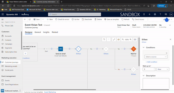 Gif of the D356 marketing system and how the conditions look like.