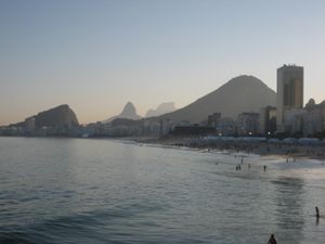 Copacabana beach view