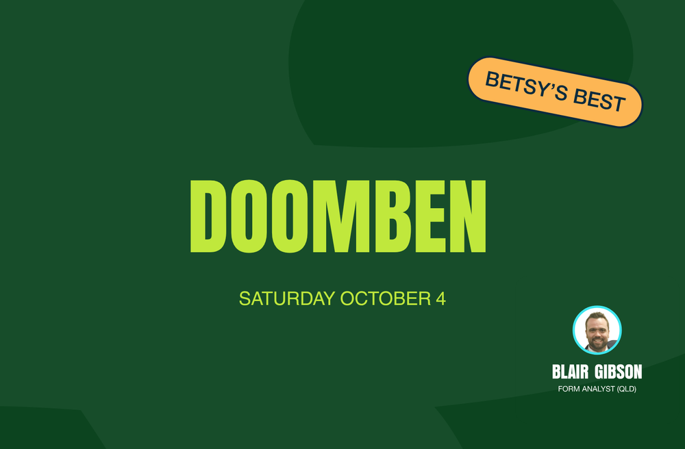 Betsy's Set: Doomben Saturday post image
