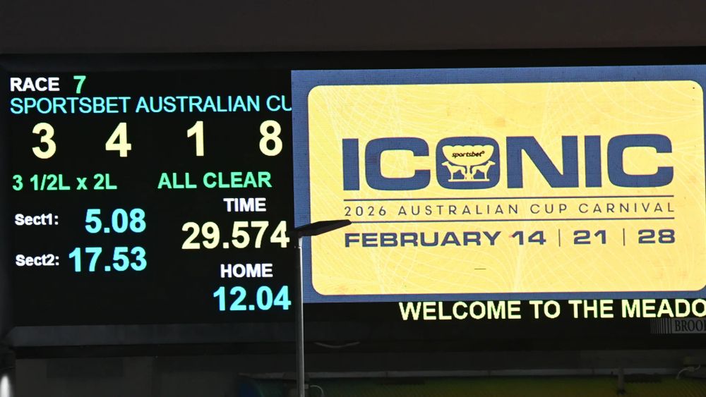 Australian Cup Night 1: The data story post image