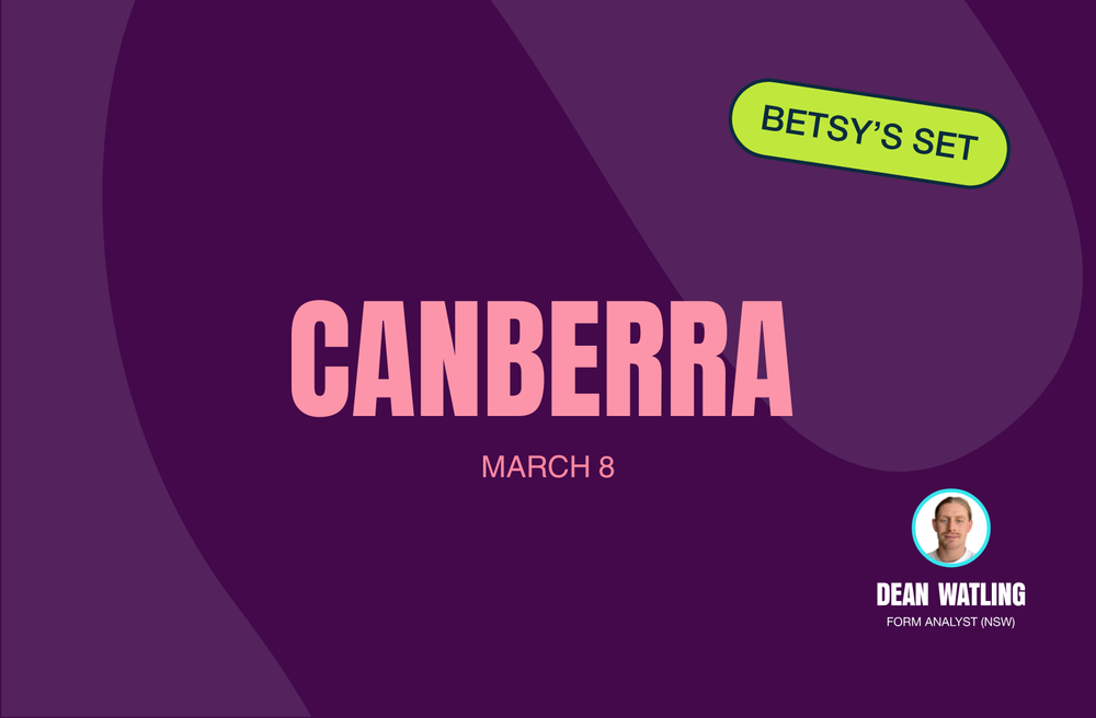 Black Opal Stakes & Canberra Cup Day Preview: Dean Watling’s best bets post image