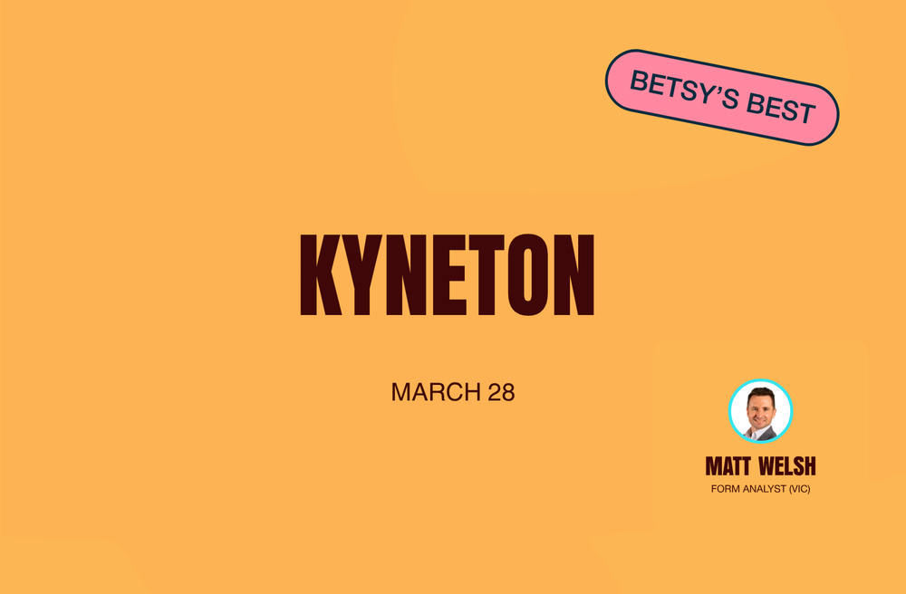 Matt Welsh’s Kyneton tips, track insights and best bets for today’s meeting. post image