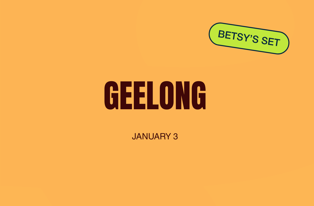 Betsy's Set: Geelong post image