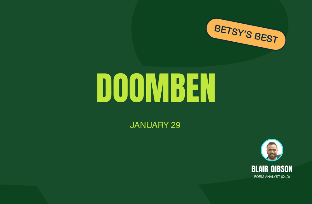 Betsy's Best: Doomben post image