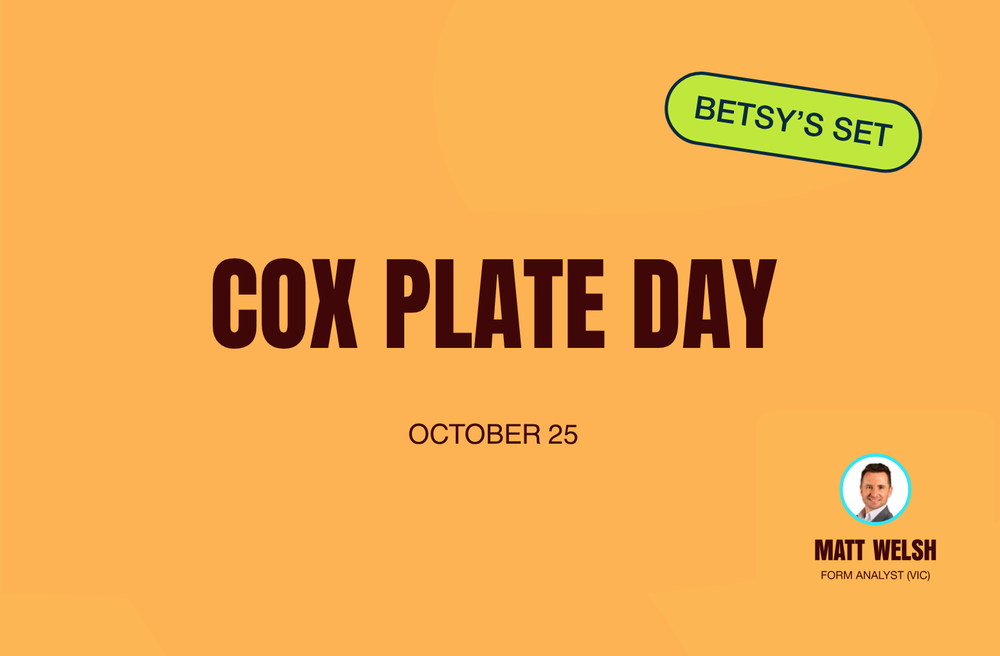 Betsy's Set: Cox Plate Day post image