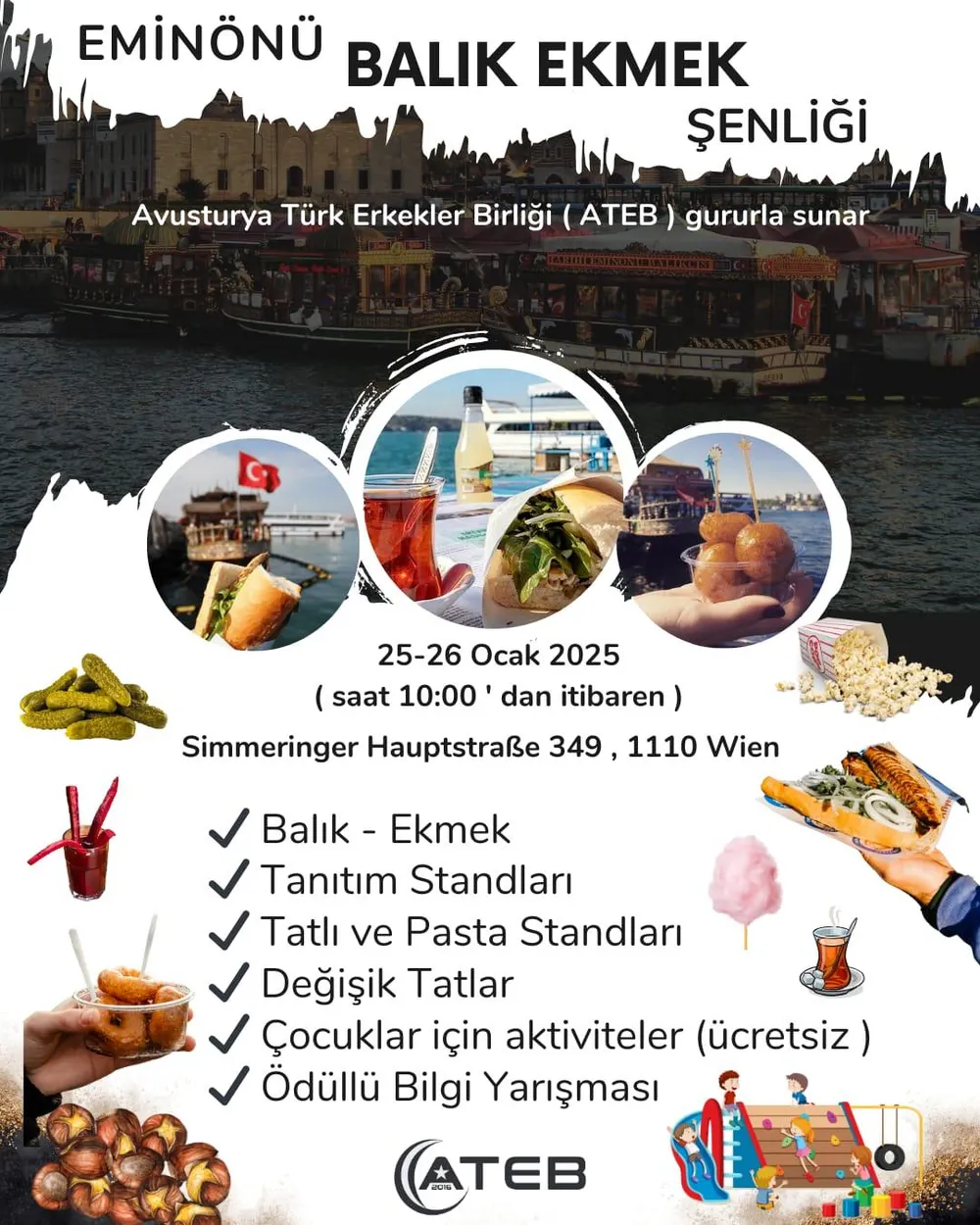 Eminönü Balık-Ekmek Şöleni Viyana’da Kapılarını Açıyor!