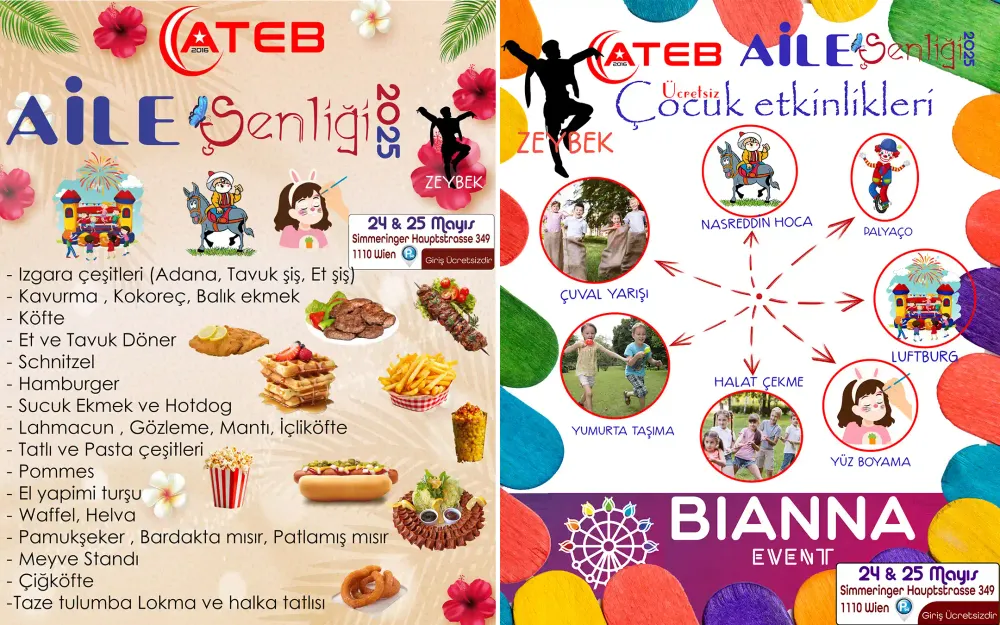 ATEB Aile Şenliği 2025: Eğlence, Lezzet ve Dayanışma Bir Arada